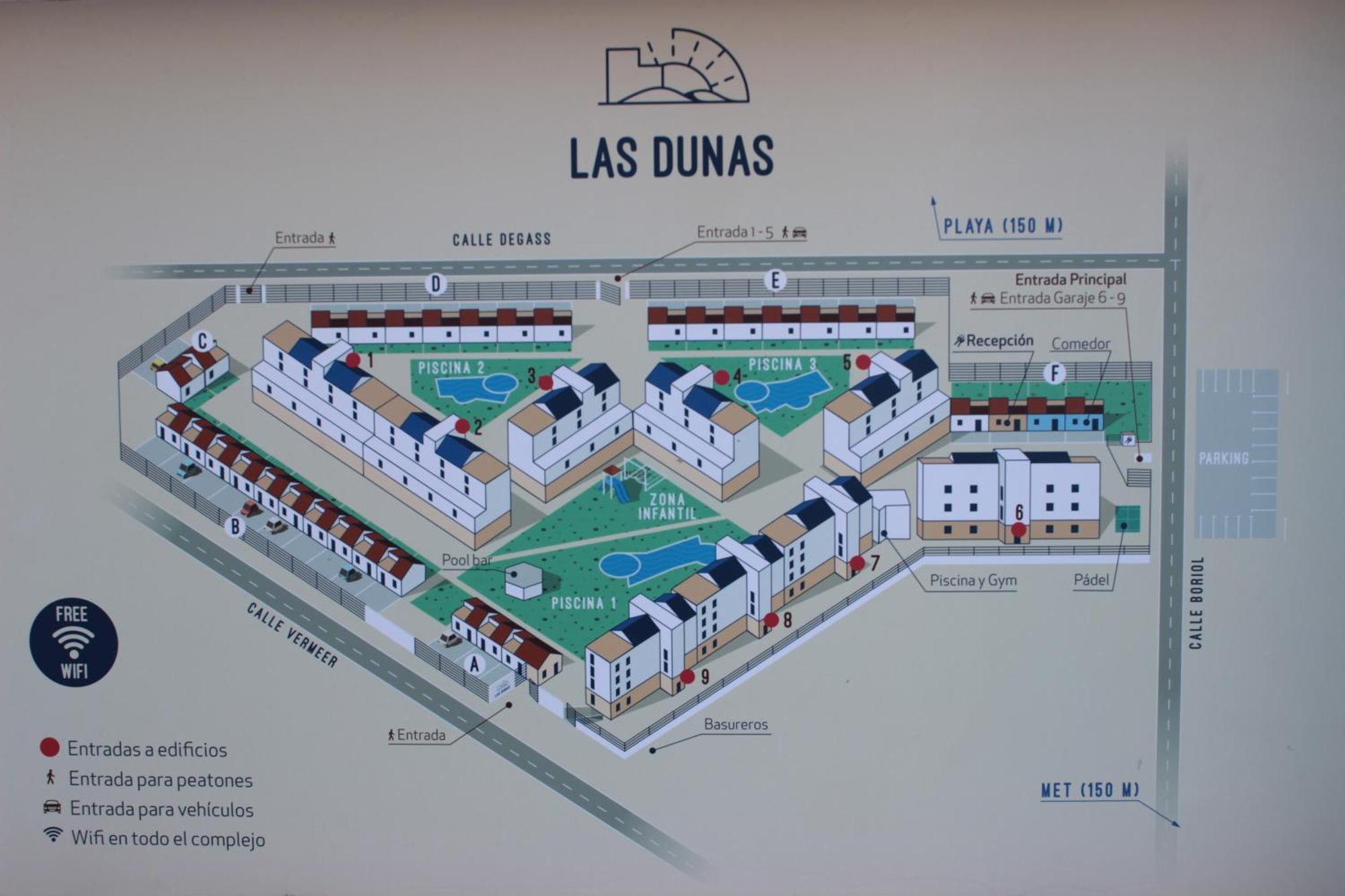 S215 Apartamento Las Dunas Oliva Nova Екстериор снимка